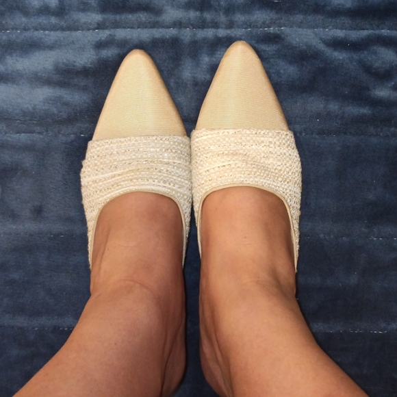 LEATHER SOLE SIZE 8 1/2 IVANKA TRUMP - Picture 1 of 8